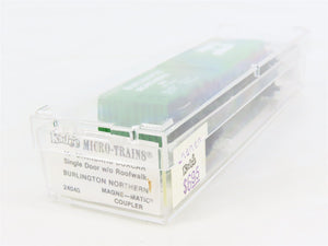 N Scale Kadee Micro-Trains MTL 24040 BN Burlington Northern 40' Box Car #161837
