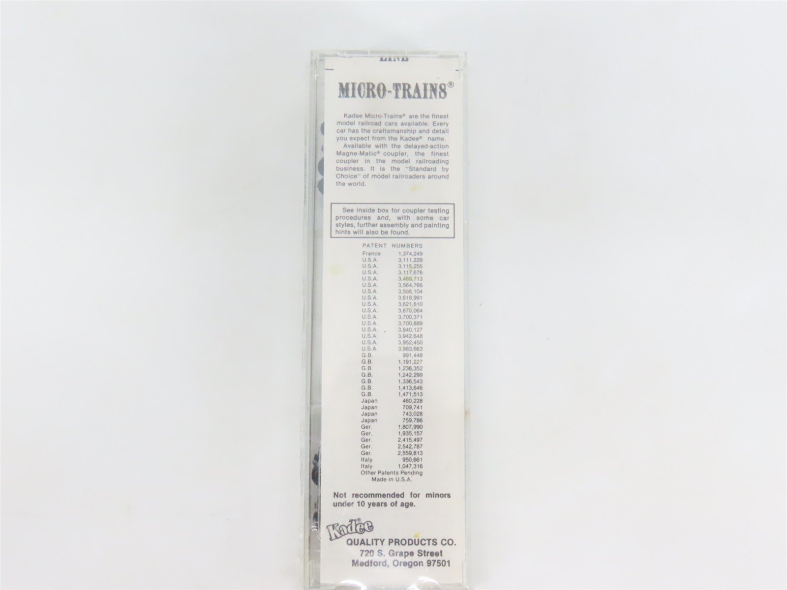N Scale Kadee Micro-Trains MTL 25450 VSO Valdosta Southern 50' Box Car #6246