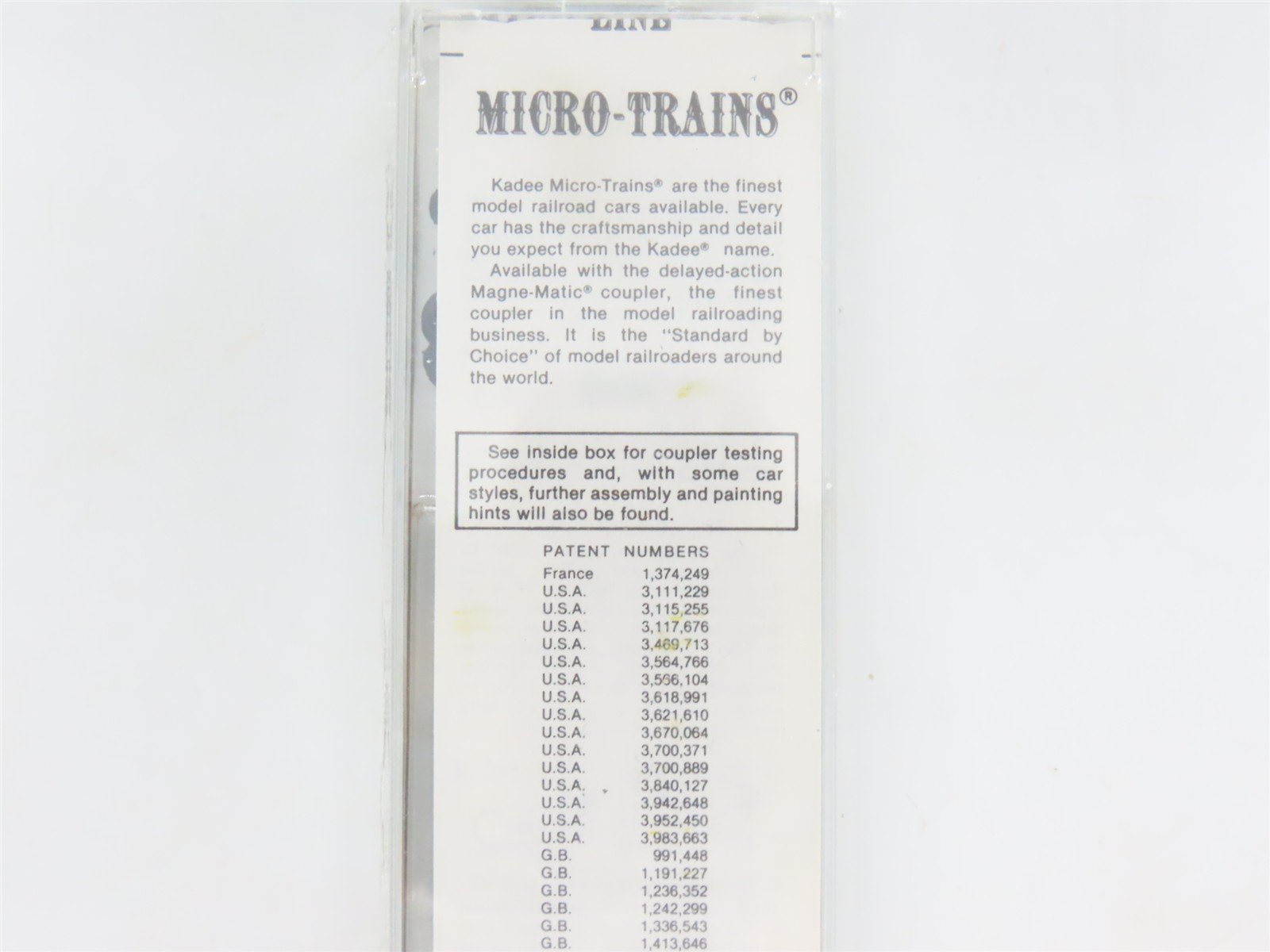 N Scale Kadee Micro-Trains MTL 25450 VSO Valdosta Southern 50' Box Car #6246