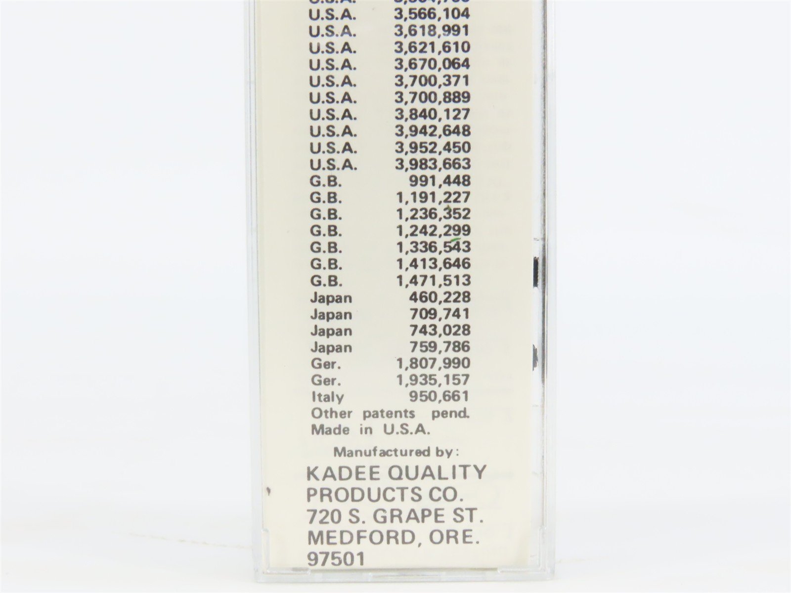 N Kadee Micro-Trains MTL 24020 LV Lehigh Valley 40' Single Door Box Car #66201