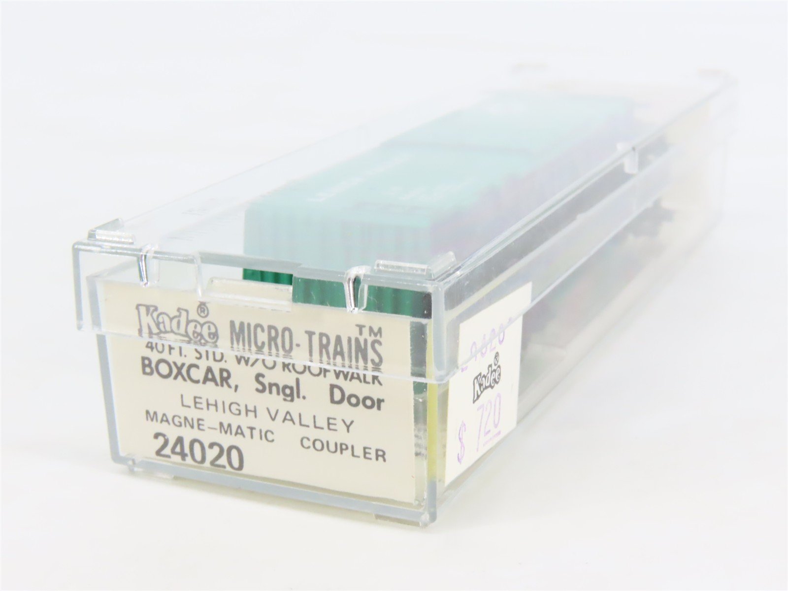 N Kadee Micro-Trains MTL 24020 LV Lehigh Valley 40' Single Door Box Car #66201