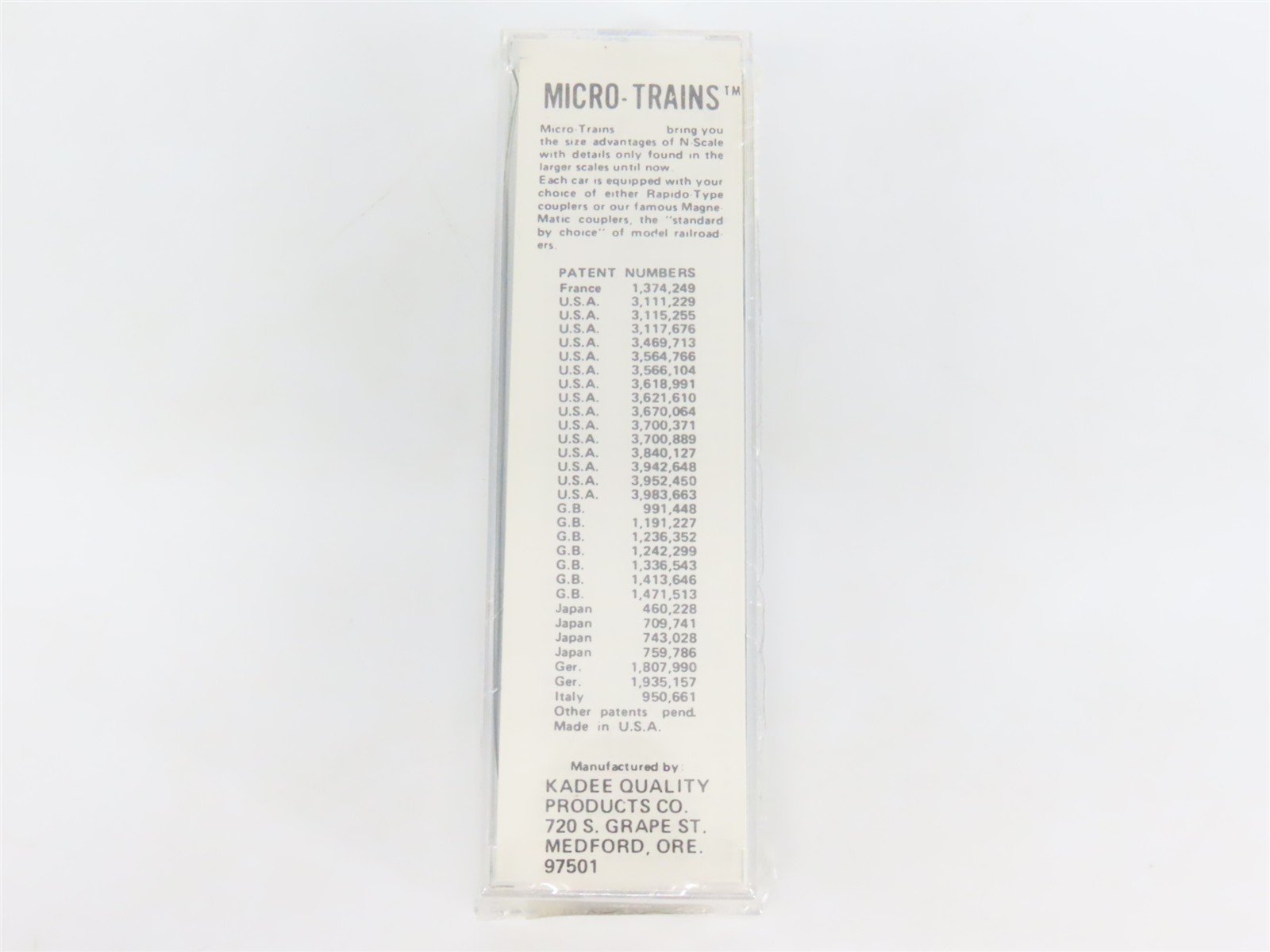 N Scale Kadee Micro-Trains MTL 24030 NW Norfolk & Western 40' Box Car #391339
