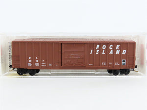 N Scale Micro-Trains MTL 25430 RI Rock Island 50' Rib Side Box Car #36187