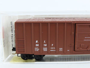 N Scale Micro-Trains MTL 25430 RI Rock Island 50' Rib Side Box Car #36187