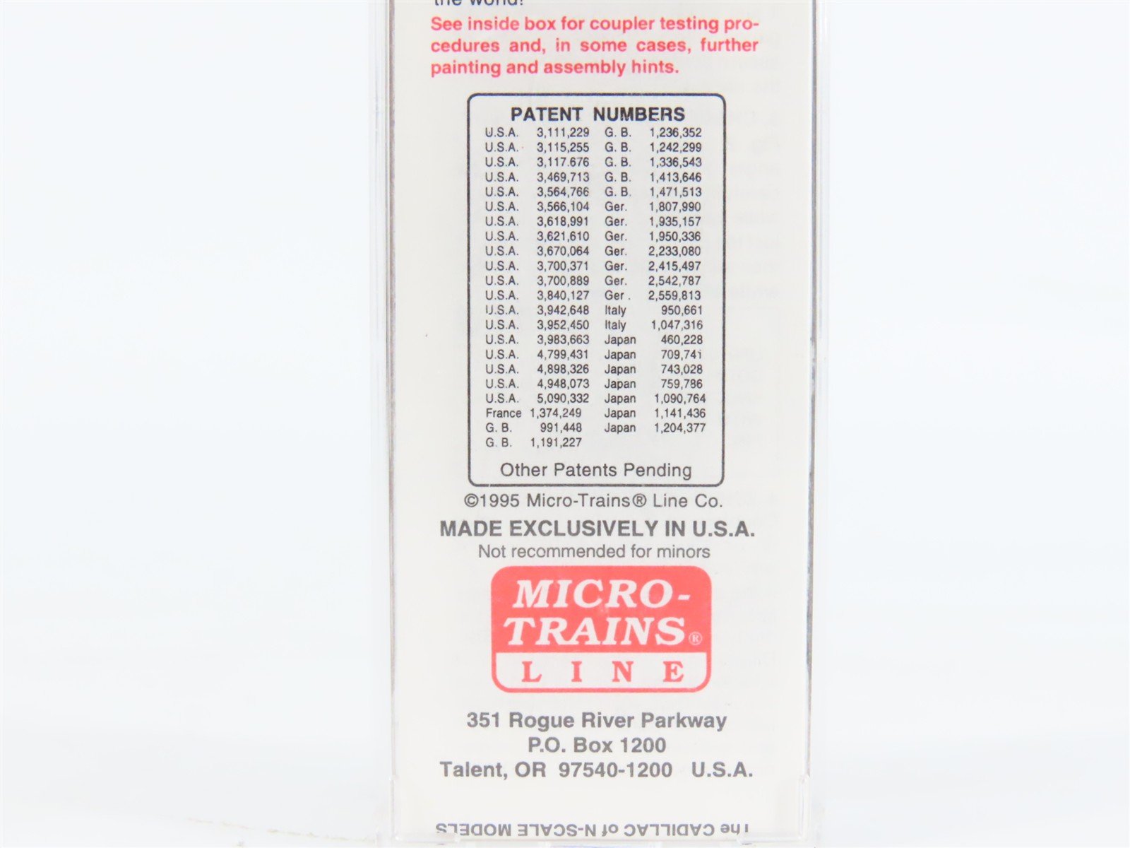 N Scale Micro-Trains MTL 25430 RI Rock Island 50' Rib Side Box Car #36187