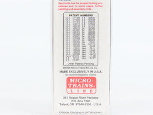 N Scale Micro-Trains MTL 25430 RI Rock Island 50' Rib Side Box Car #36187