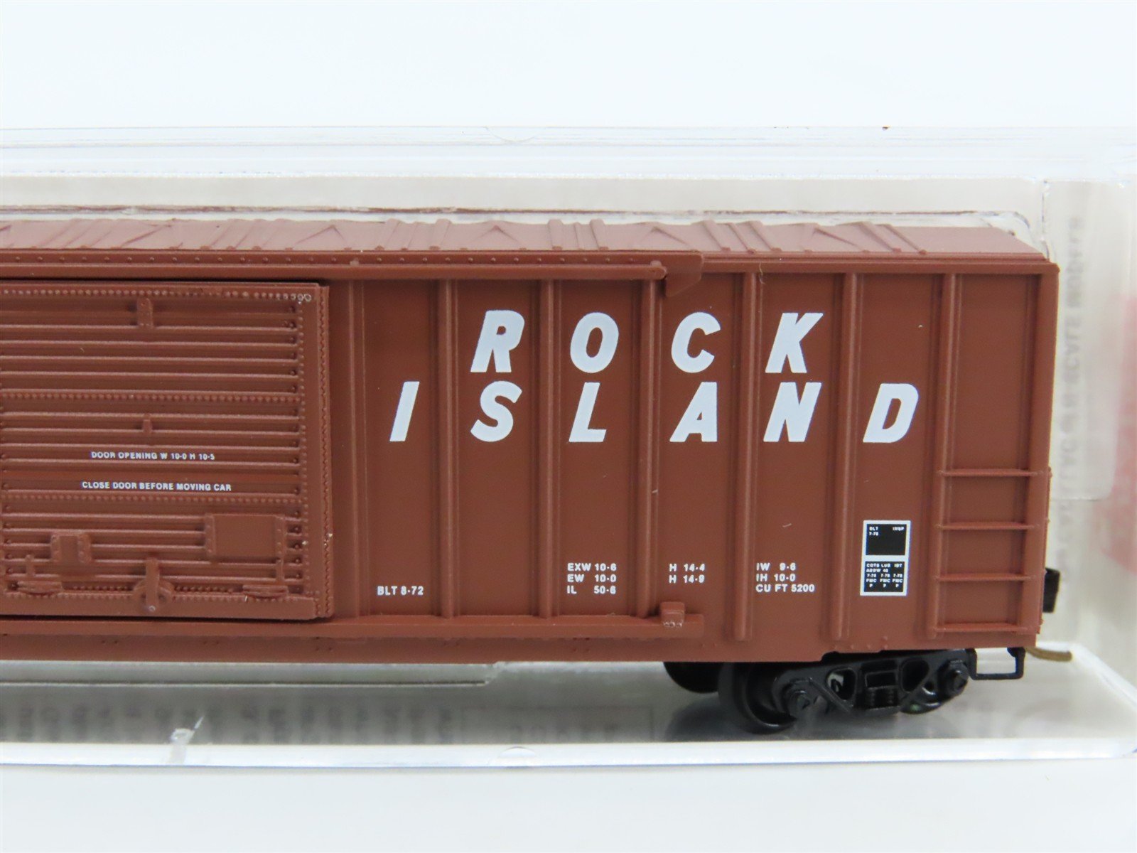 N Scale Micro-Trains MTL 25430 RI Rock Island 40' Rib Side Box Car #36187