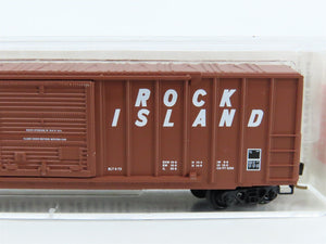 N Scale Micro-Trains MTL 25430 RI Rock Island 40' Rib Side Box Car #36187