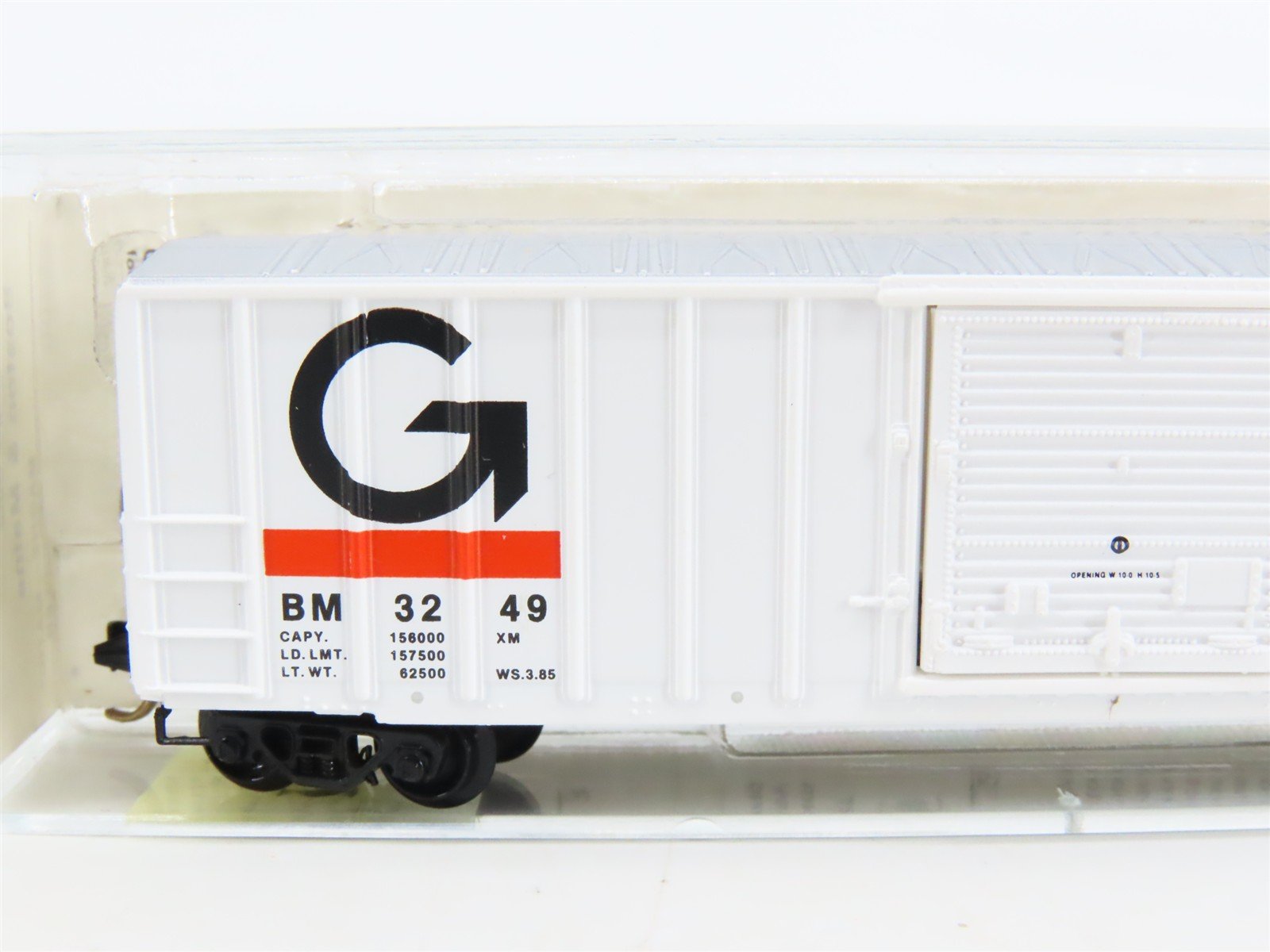 N Scale Kadee Micro-Trains MTL 25400 BM Boston & Maine Guilford 50' Boxcar #3249