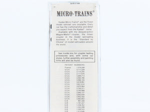 N Scale Kadee Micro-Trains MTL 25400 BM Boston & Maine Guilford 50' Boxcar #3249
