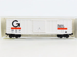 N Scale Kadee Micro-Trains MTL 25400 BM Boston & Maine Guilford 50' Boxcar #3249