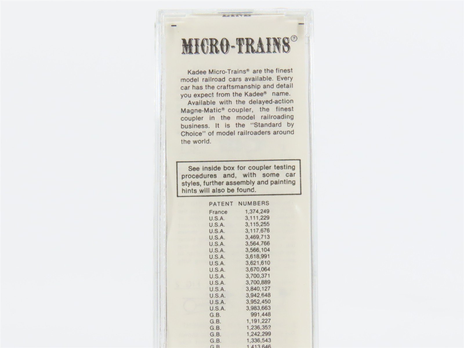 N Scale Kadee Micro-Trains MTL 25400 BM Boston & Maine Guilford 50' Boxcar #3249