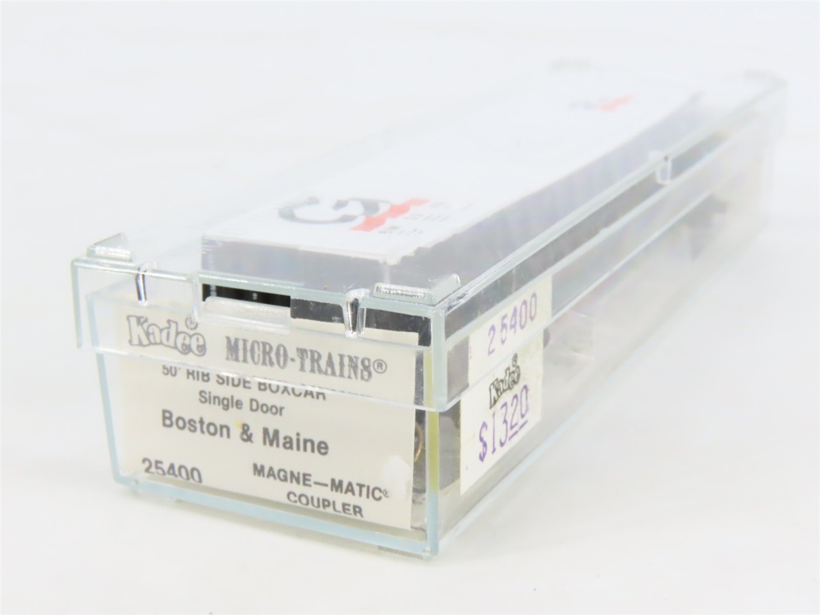 N Scale Kadee Micro-Trains MTL 25400 BM Boston & Maine Guilford 50' Boxcar #3249