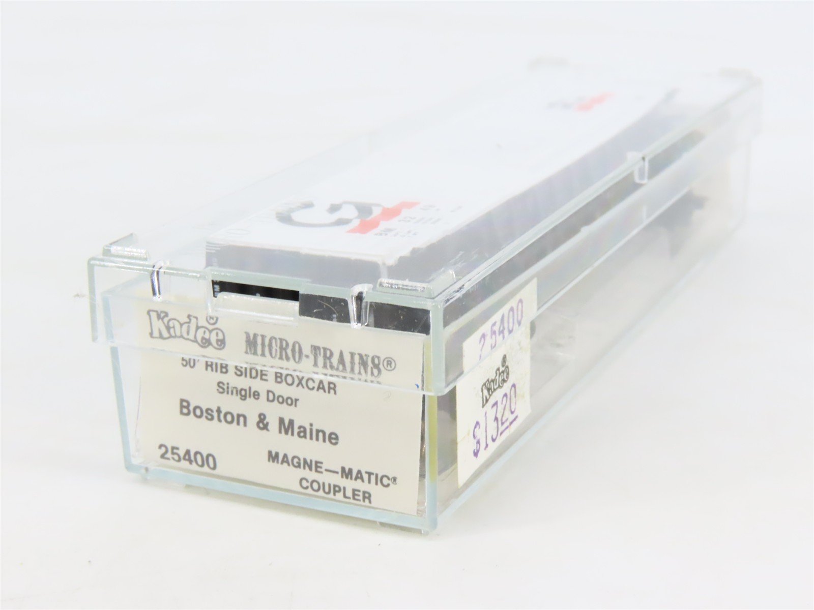 N Scale Kadee Micro-Trains MTL 25400 BM Boston & Maine Guilford 50' Boxcar #3249