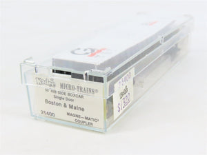 N Scale Kadee Micro-Trains MTL 25400 BM Boston & Maine Guilford 50' Boxcar #3249