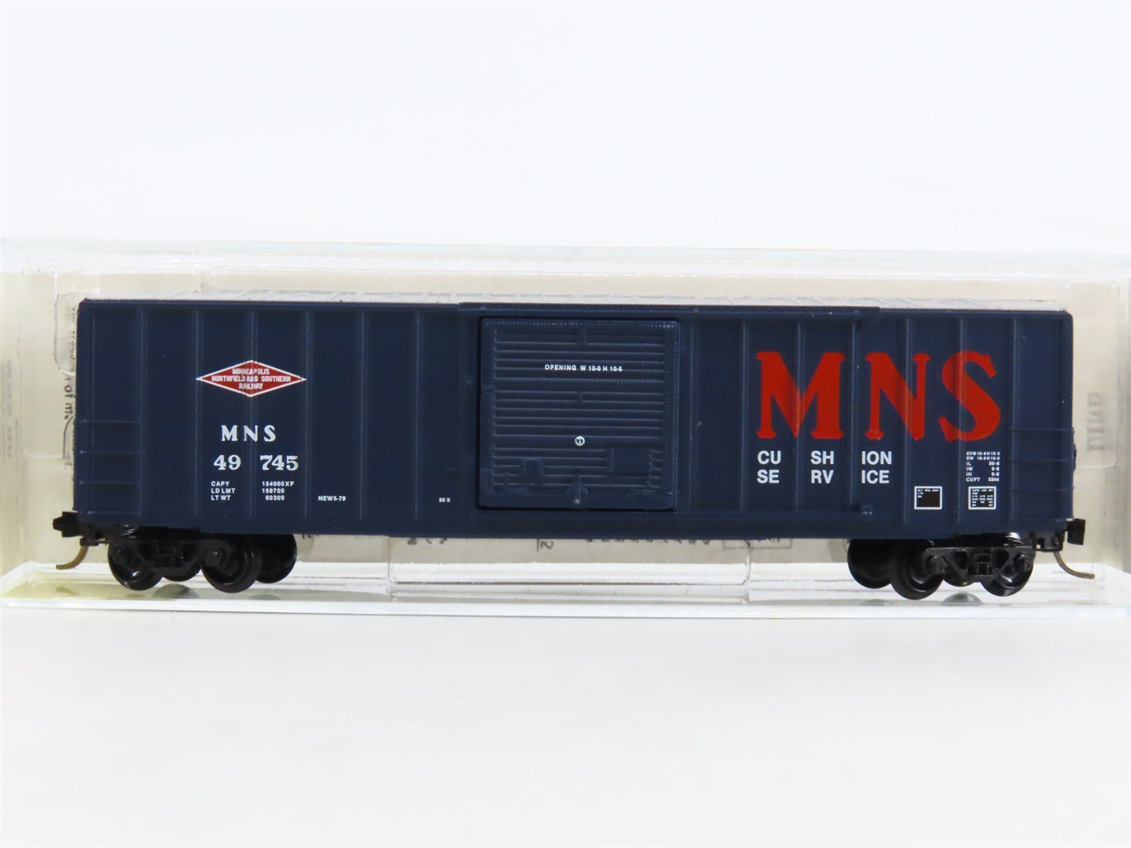 N Kadee Micro-Trains MTL 25410 MNS Minneapolis Northfield & Southern 50' Boxcar
