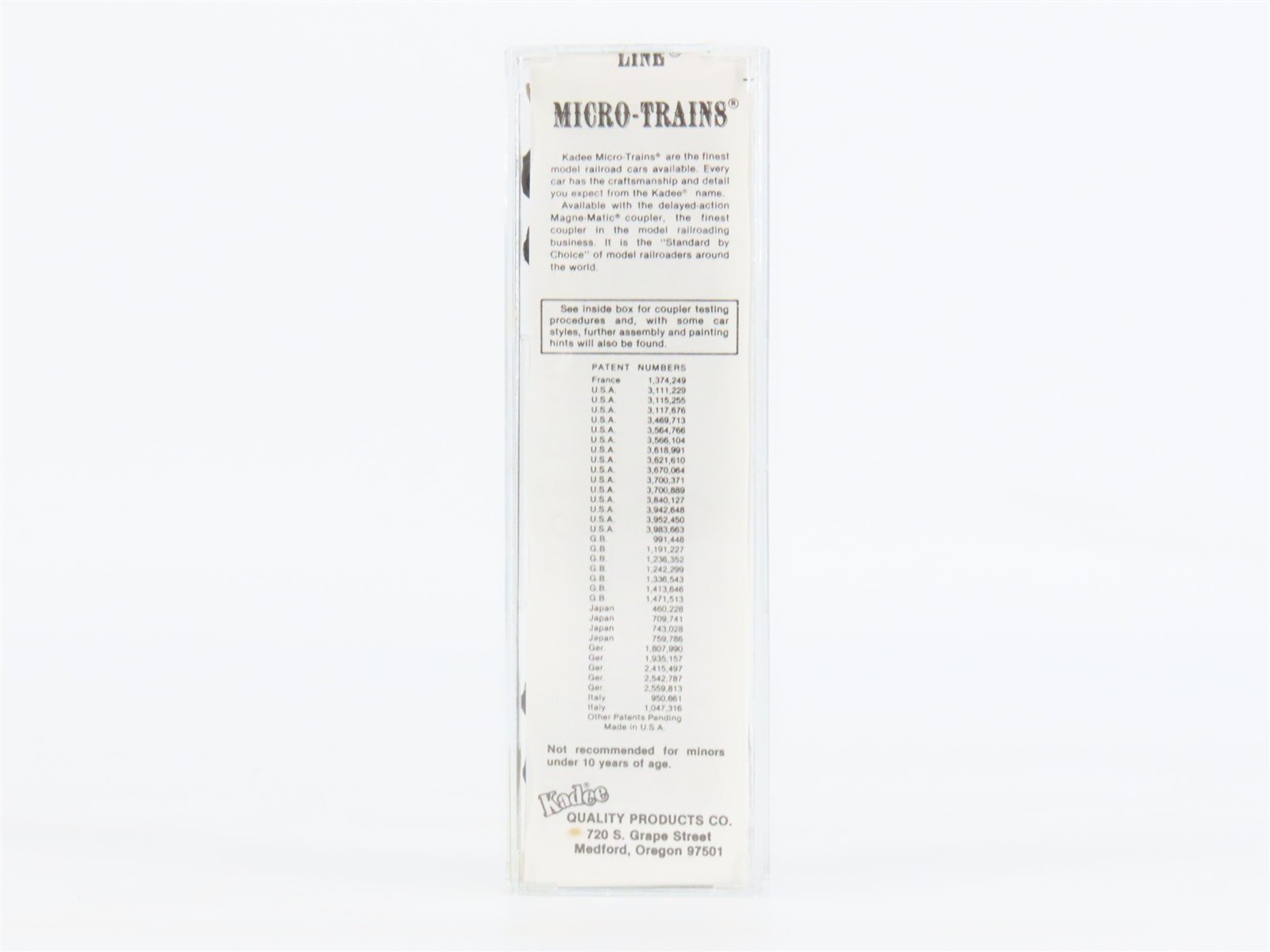 N Kadee Micro-Trains MTL 25410 MNS Minneapolis Northfield & Southern 50' Boxcar
