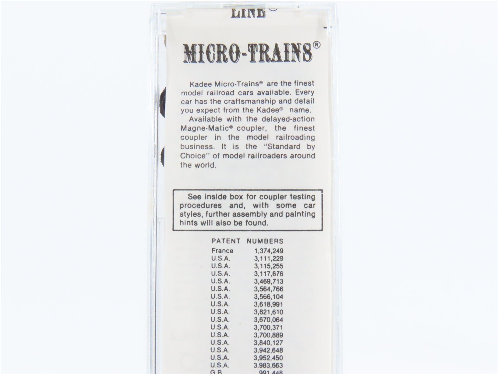 N Kadee Micro-Trains MTL 25410 MNS Minneapolis Northfield & Southern 50' Boxcar