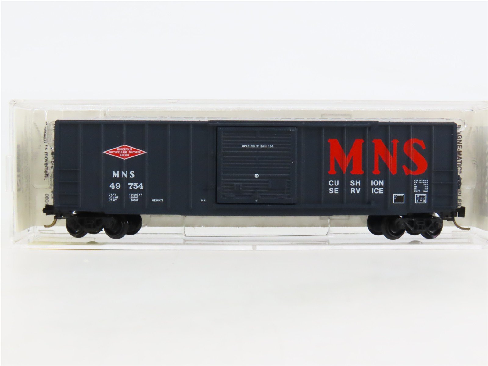 N Micro-Trains MTL 25410 MNS Minneapolis Northfield & Southern 50' Boxcar #49754