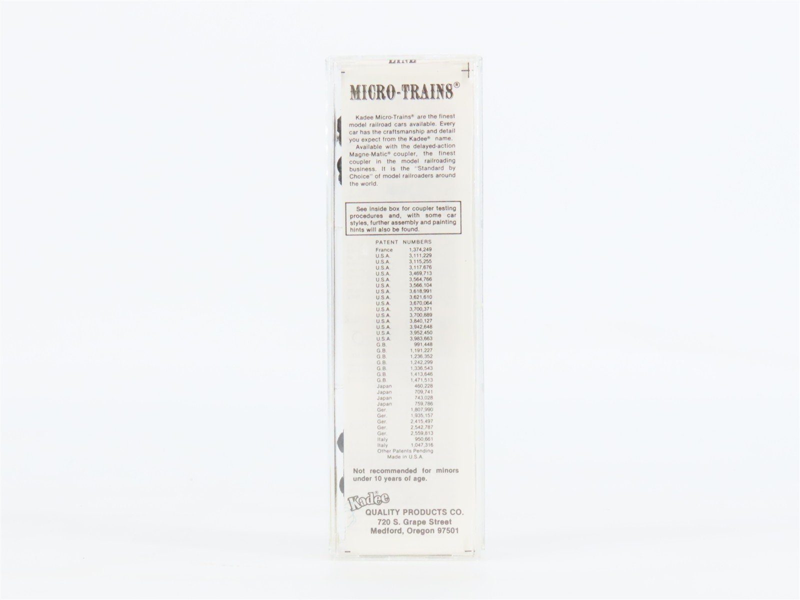 N Scale Kadee Micro-Trains MTL 25420 VNOR Vermont Northern 50' Box Car #7739