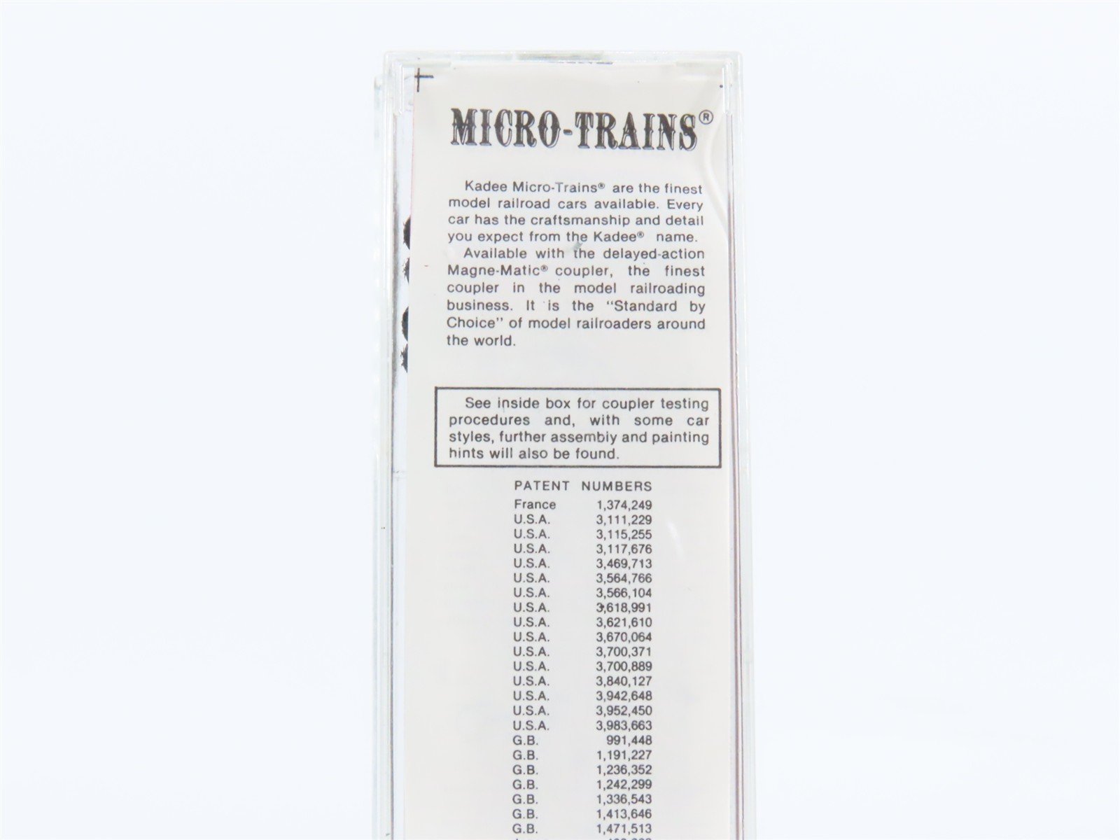N Scale Kadee Micro-Trains MTL 25430 RI Rock Island 50' Rib Side Box Car #35222