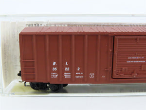 N Scale Kadee Micro-Trains MTL 25430 RI Rock Island 50' Rib Side Box Car #35222