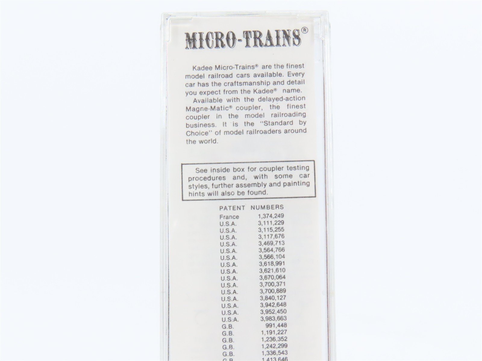 N Scale Kadee Micro-Trains MTL 25430 RI Rock Island 50' Rib Side Box Car #35222