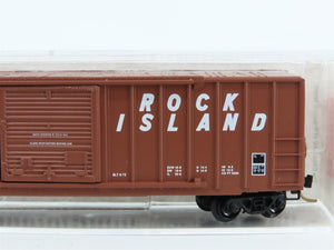 N Scale Micro-Trains MTL 25430 RI Rock Island 50' Rib Side Box Car #36187