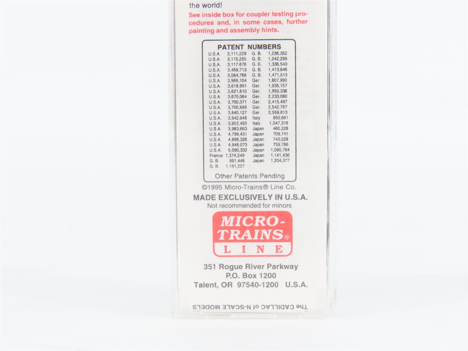 N Scale Micro-Trains MTL 25430 RI Rock Island 50' Rib Side Box Car #36187