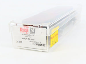 N Scale Micro-Trains MTL 25430 RI Rock Island 50' Rib Side Box Car #36187