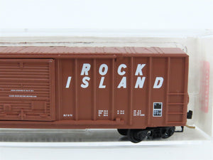 N Scale Micro-Trains MTL 25430 RI Rock Island 50' Rib Side Box Car #36187