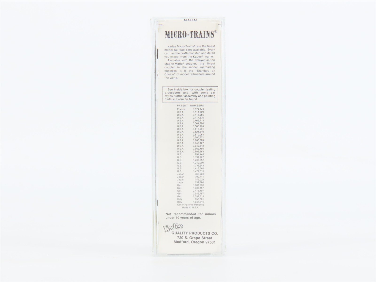 N Scale Kadee Micro-Trains MTL 25380 BH 