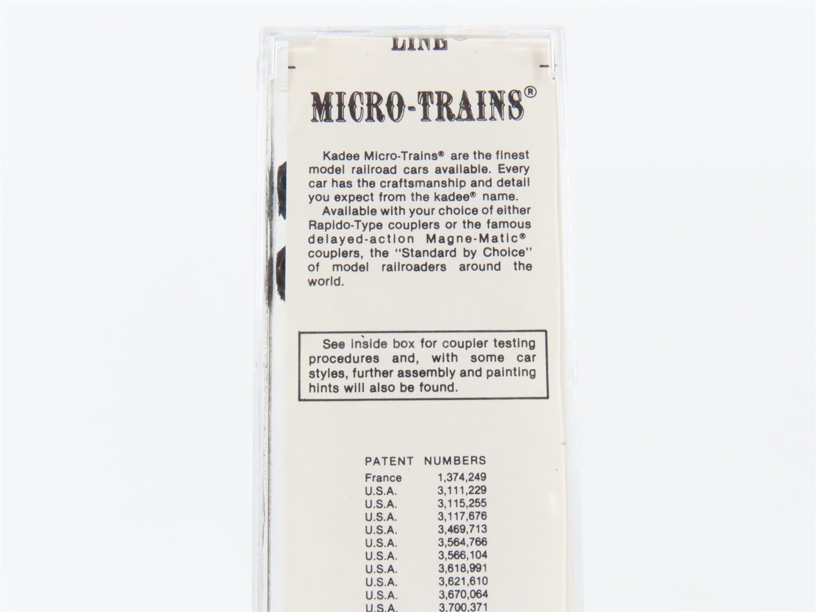 N Scale Kadee Micro-Trains MTL 25360 VC Virginia Central 50' Box Car #1172