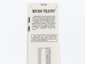 N Scale Kadee Micro-Trains MTL 25360 VC Virginia Central 50' Box Car #1172