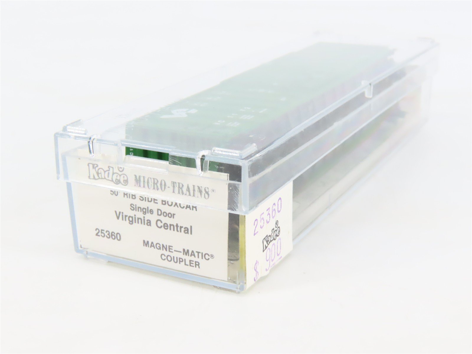 N Scale Kadee Micro-Trains MTL 25360 VC Virginia Central 50' Box Car #1172