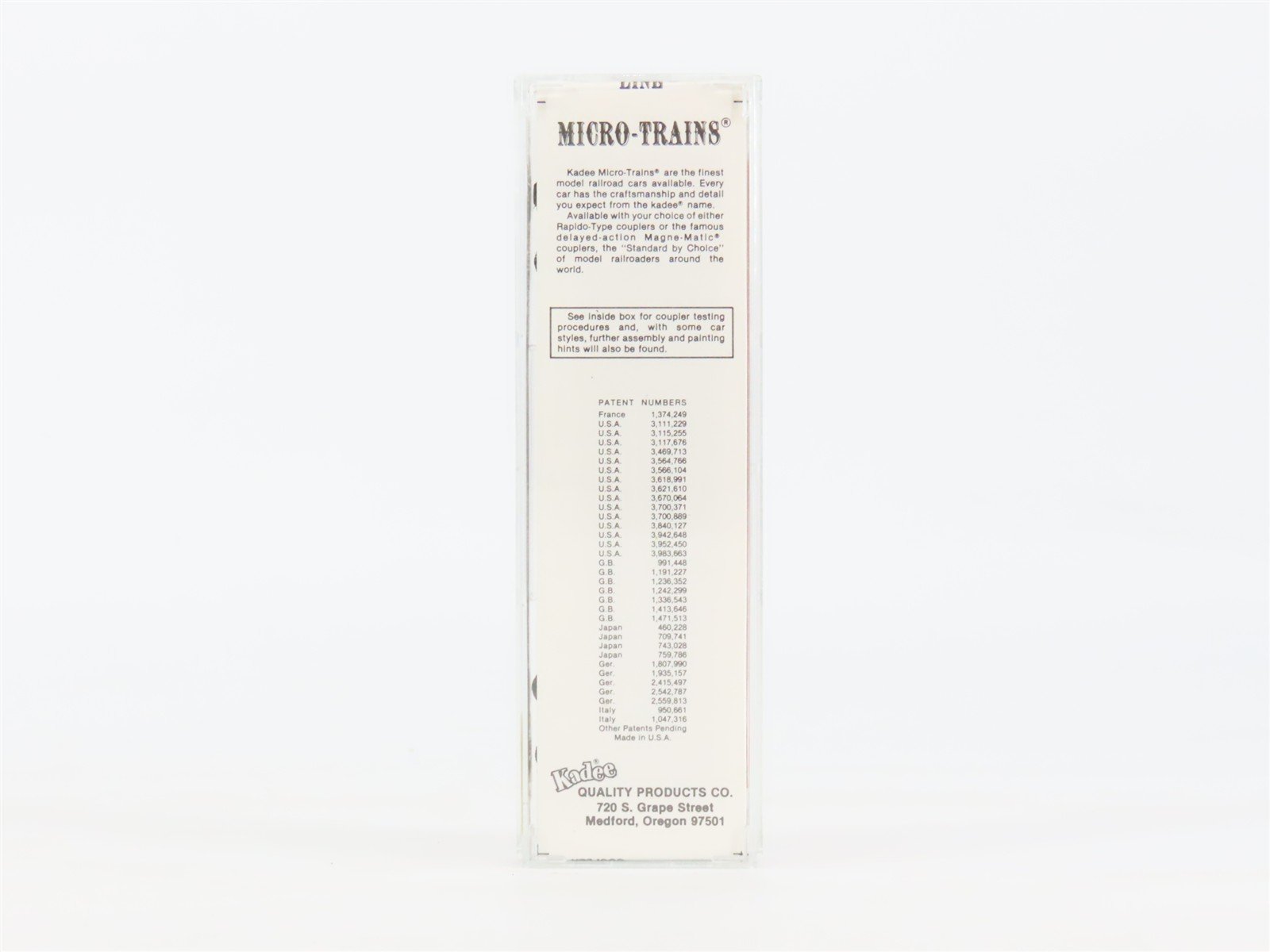 N Scale Kadee Micro-Trains MTL 25370 SERA SSI Sierra Railroad 50' Box Car #3001