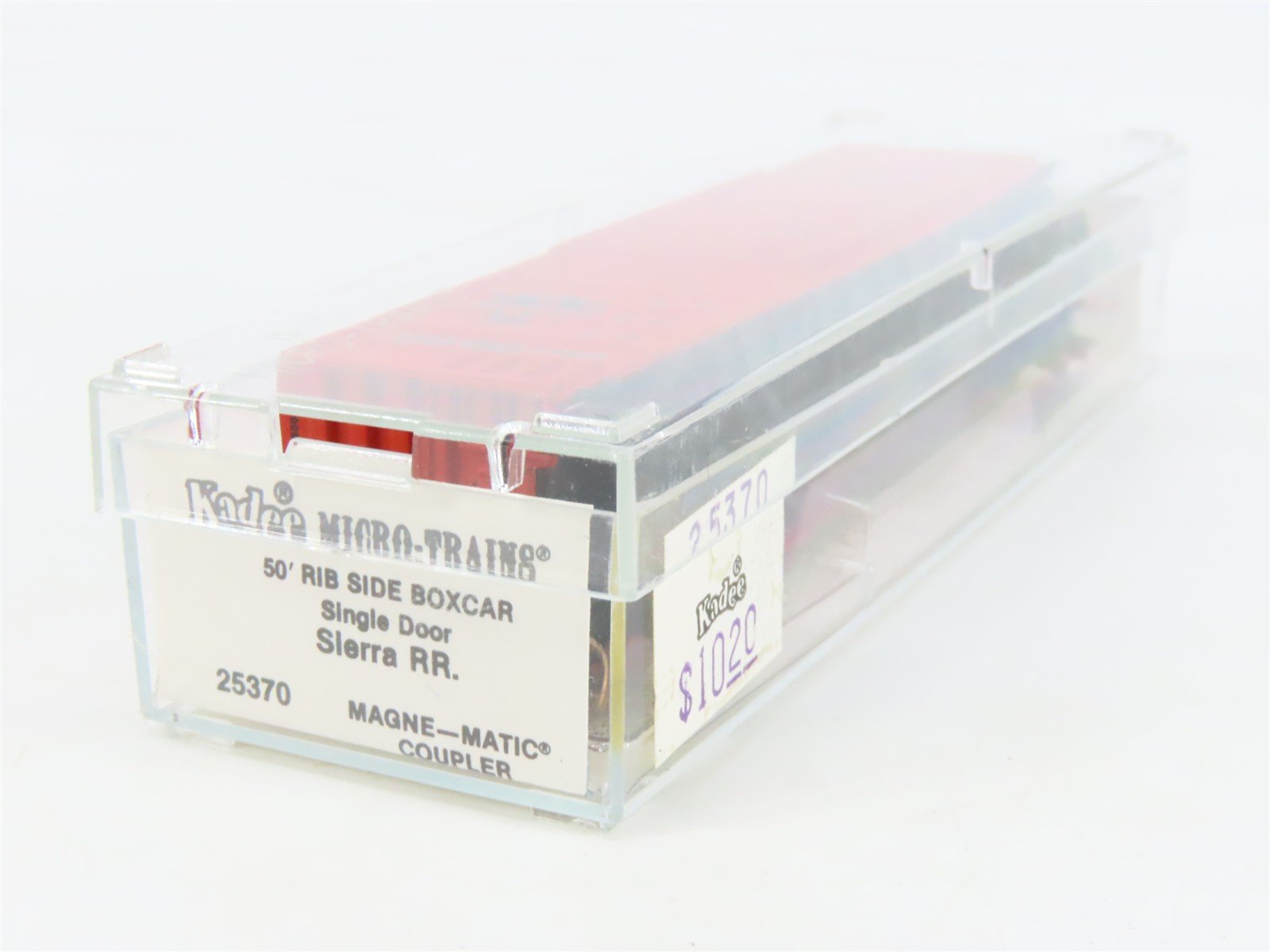 N Scale Kadee Micro-Trains MTL 25370 SERA SSI Sierra Railroad 50' Box Car #3001