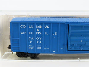 N Kadee Micro-Trains MTL 25340 CAGY Columbus & Greenville 50' Box Car #21115