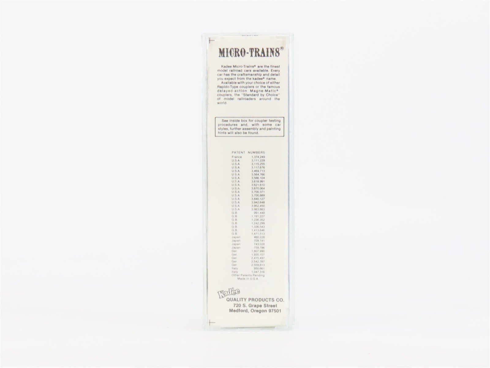 N Kadee Micro-Trains MTL 25340 CAGY Columbus & Greenville 50' Box Car #21115