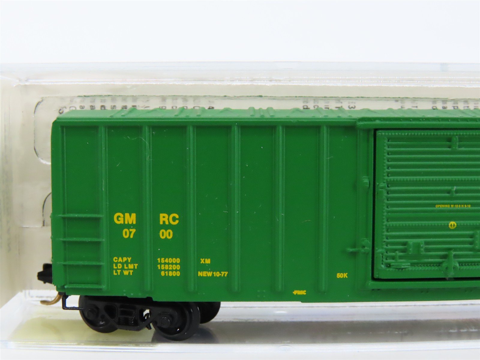 N Scale Kadee Micro-Trains MTL 25350 GMRC Green Mountain 50' Box Car #0700