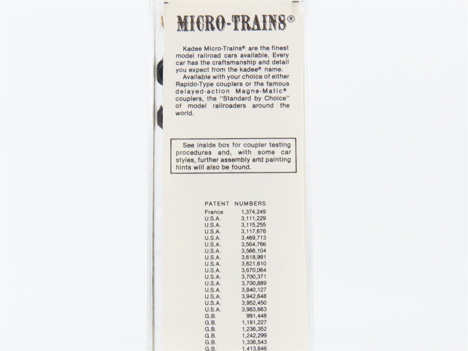 N Scale Kadee Micro-Trains MTL 25350 GMRC Green Mountain 50' Box Car #0700