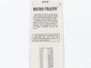 N Scale Kadee Micro-Trains MTL 25360 VC Virginia Central 50' Box Car #1172