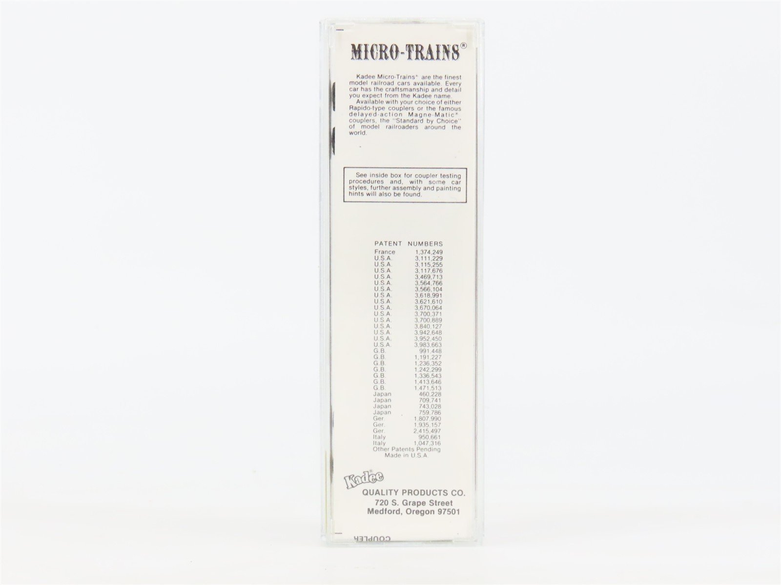 N Scale Kadee Micro-Trains MTL 25320 NdeM National de Mexico 50' Box Car #102495