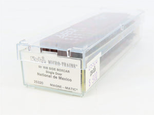 N Scale Kadee Micro-Trains MTL 25320 NdeM National de Mexico 50' Box Car #102495