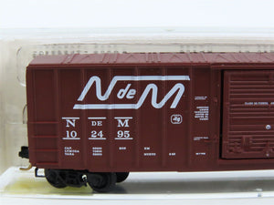 N Scale Kadee Micro-Trains MTL 25320 NdeM National de Mexico 50' Box Car #102495