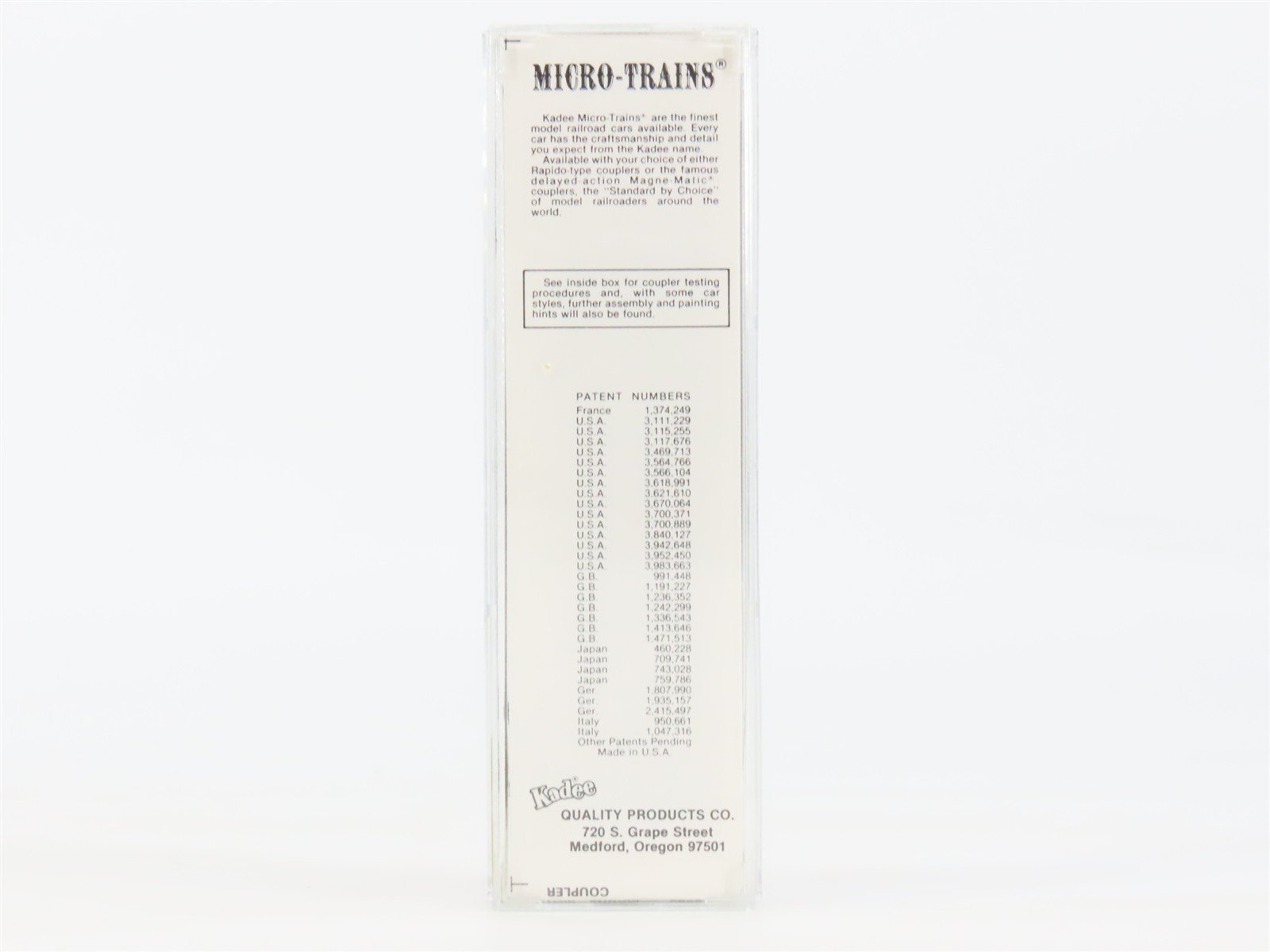 N Scale Kadee Micro-Trains MTL 25320 NdeM National de Mexico 50' Box Car #102495