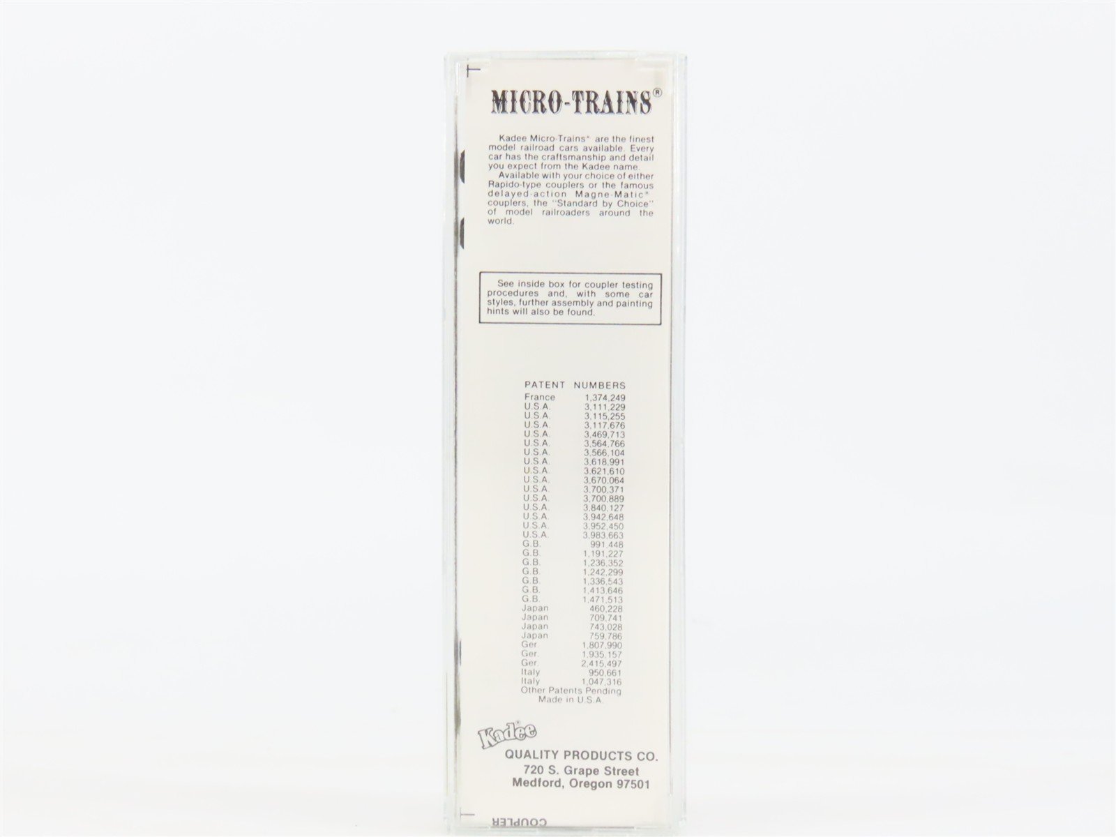 N Scale Kadee Micro-Trains MTL 25320 NdeM National de Mexico 50' Box Car #102495