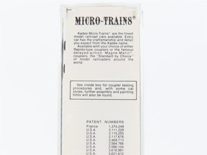 N Scale Kadee Micro-Trains MTL 25320 NdeM National de Mexico 50' Box Car #102495