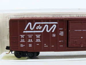 N Scale Kadee Micro-Trains MTL 25320 NdeM National de Mexico 50' Box Car #102495