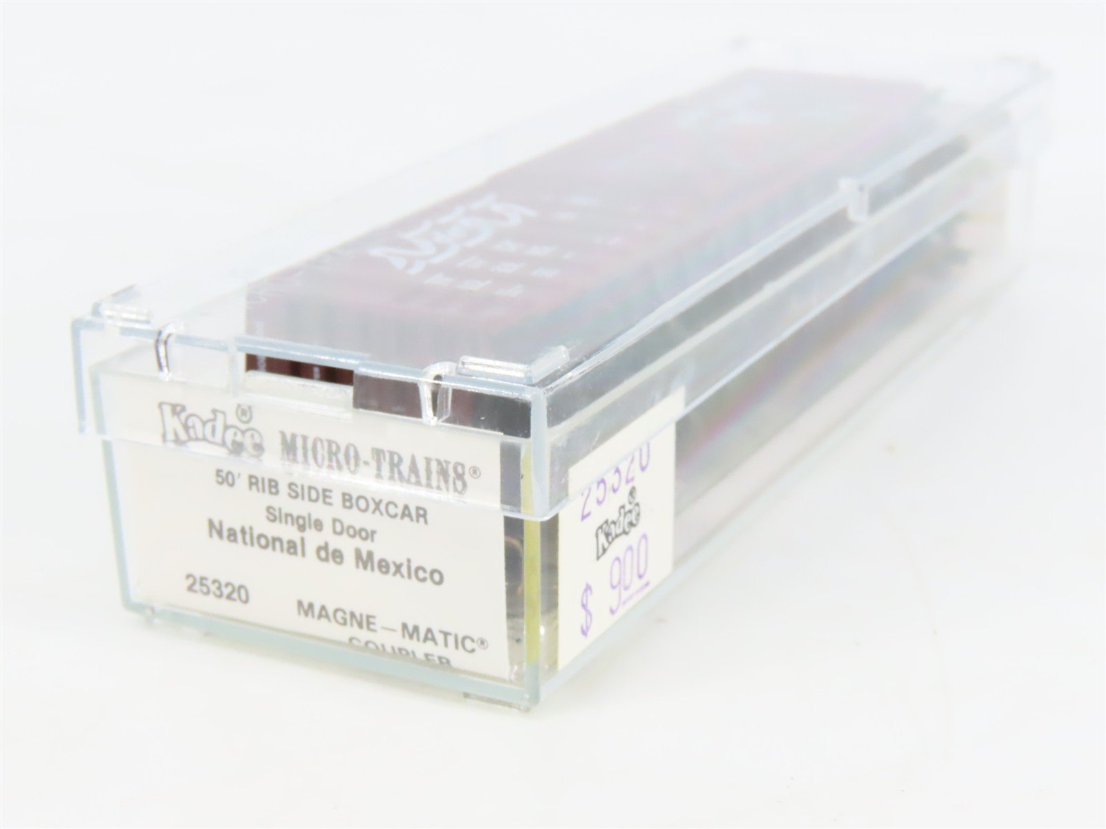 N Scale Kadee Micro-Trains MTL 25320 NdeM National de Mexico 50' Box Car #102495